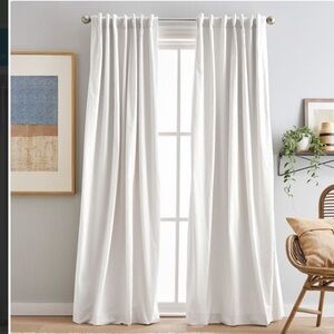 Peri Home white curtain panels - 090